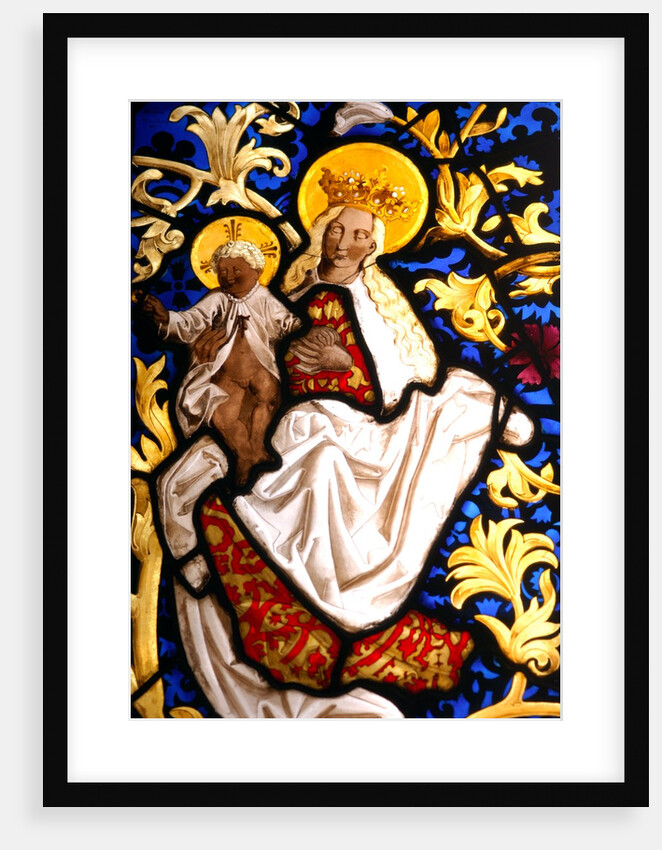 Virgin and Child, from a series of the Mystic marriage of St Catherine by Stuart Cox