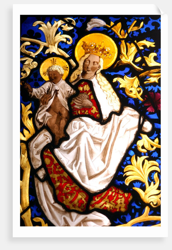 Virgin and Child, from a series of the Mystic marriage of St Catherine by Stuart Cox