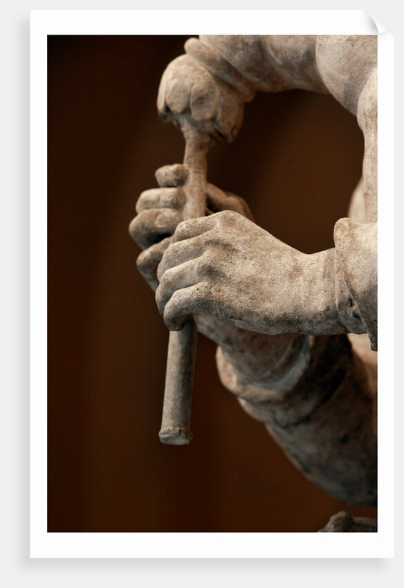 Boy playing the bagpipes by Stuart Cox