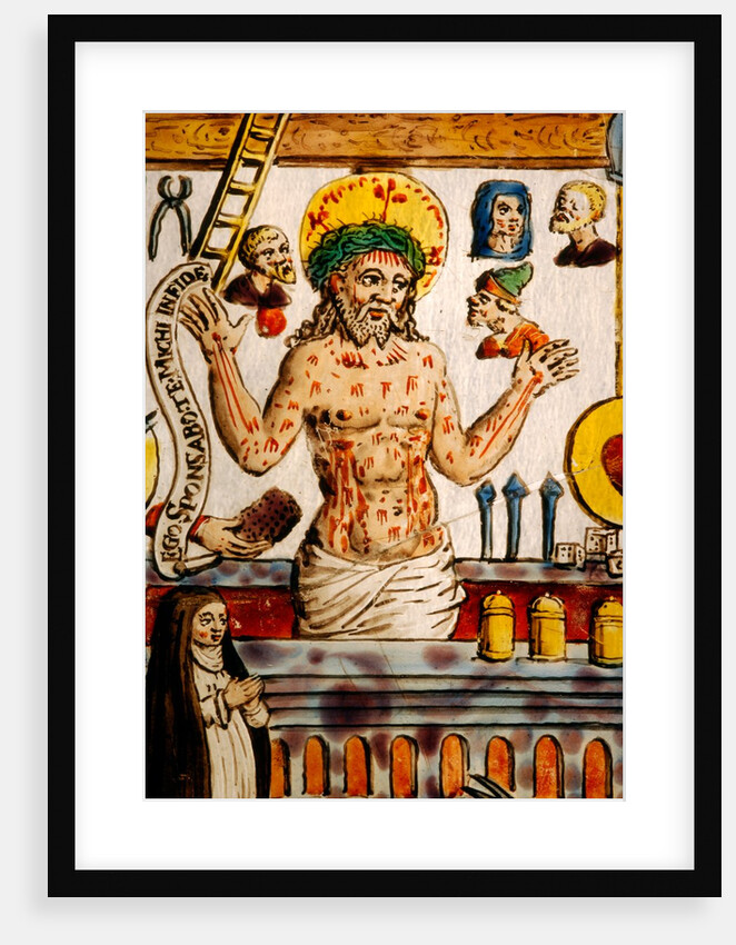 Christ as the Man of Sorrows with the instrument of the Passion by Stuart Cox
