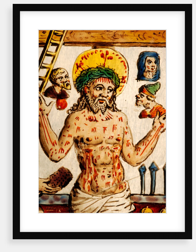 Christ as the Man of Sorrows with the instrument of the Passion by Stuart Cox