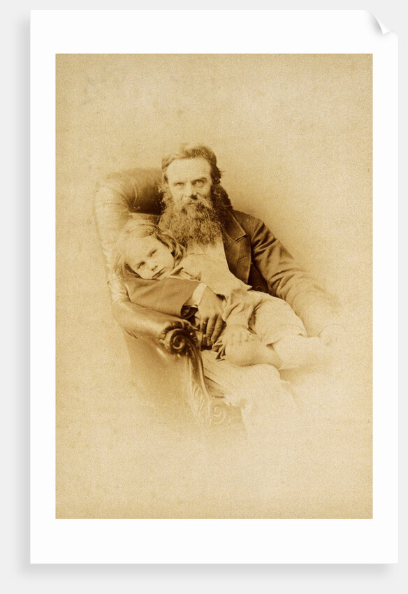 William Holman Hunt and his son Cyril by Lewis Carroll
