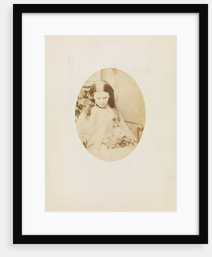 Portrait of a girl by Lewis Carroll