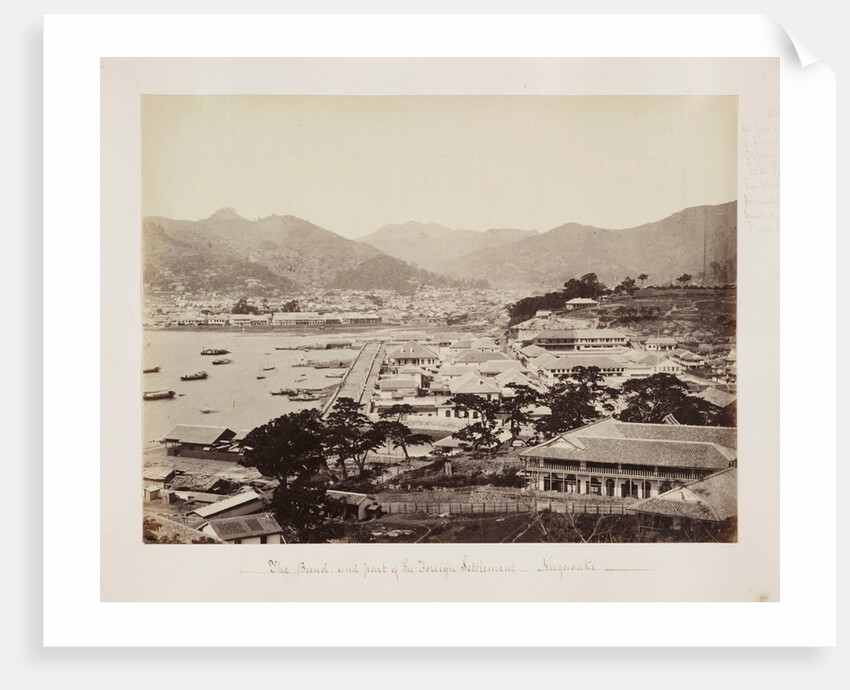 The Bund and Part of the Foreign Settlement by Felice Beato