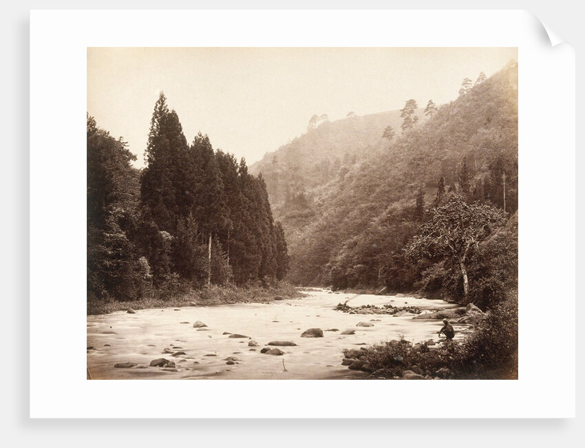 View at Mayonashi by Felice Beato