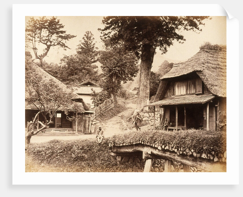 View at Eiyama by Felice Beato