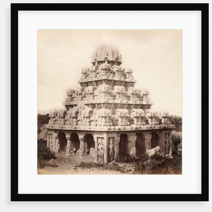 The seven pagodas near Madras by Felice Beato