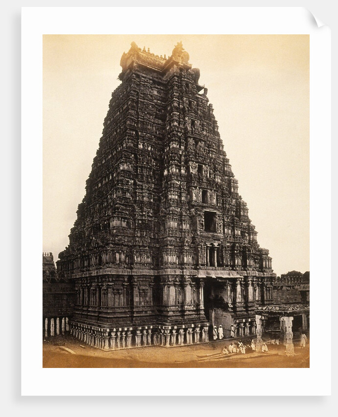 Hindu temple by Felice Beato