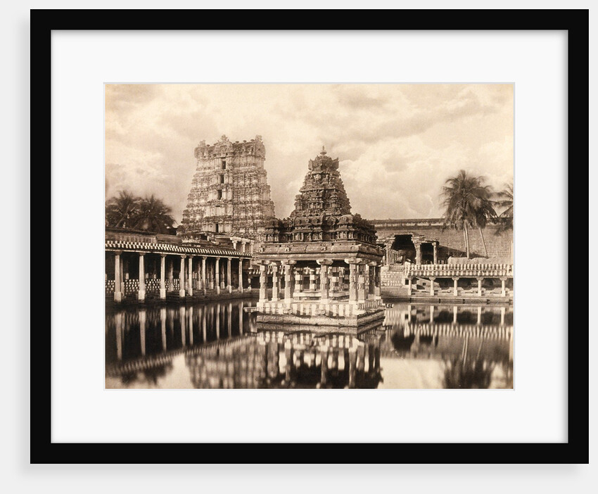 Hindu temple by Felice Beato
