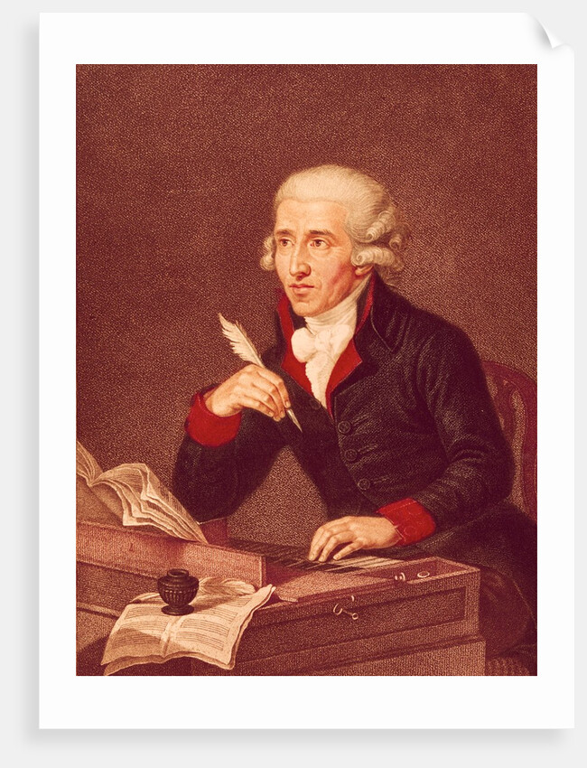 Joseph Haydn by Luigi Schiavonetti