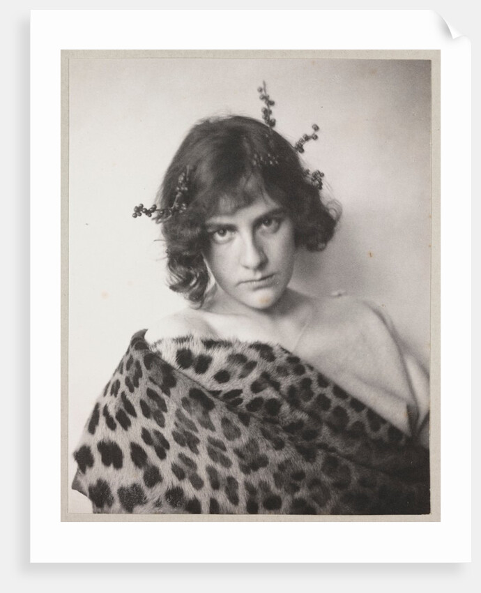 Woman in Leopard Skin (Chloe) (Ethel Reed) by Fred Holland Day