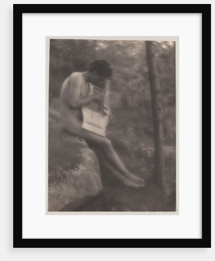 Nude Youth with Lyre by Fred Holland Day