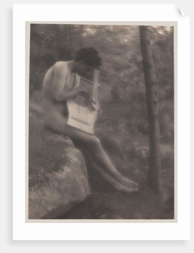 Nude Youth with Lyre by Fred Holland Day