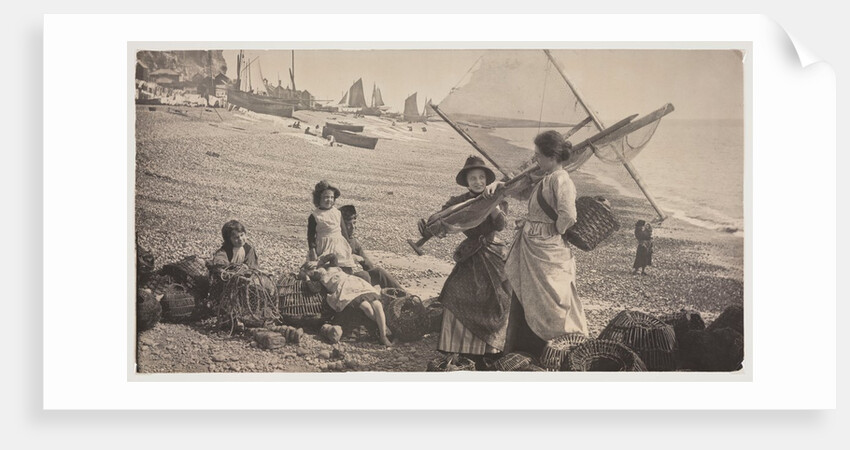 Gossip on the Beach by Henry Peach Robinson