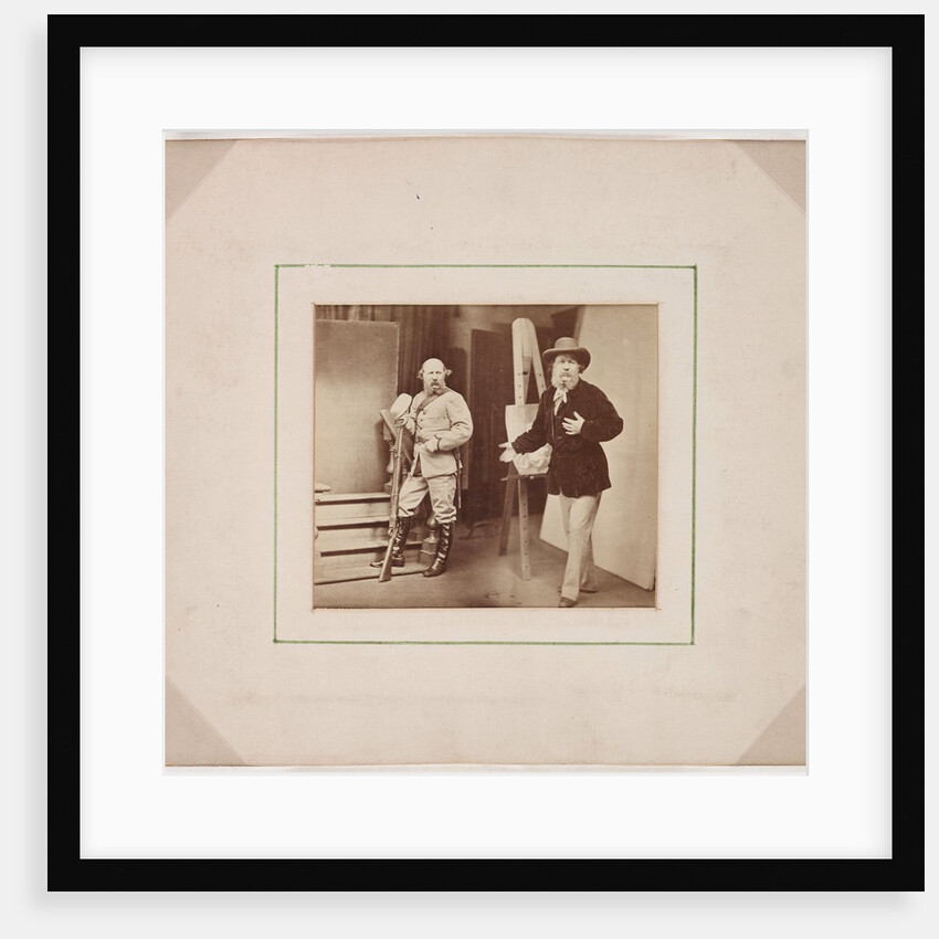 Rejlander Introduces Rejlander the Volunteer by Oscar Gustav Rejlander