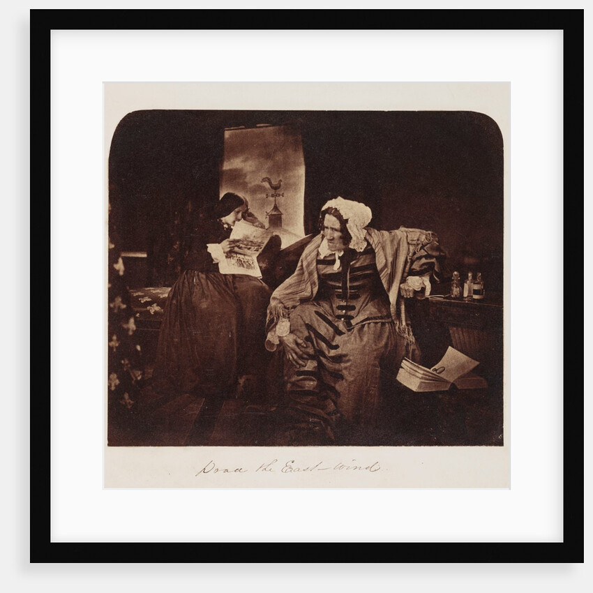 Drat The Eastwind by Oscar Gustav Rejlander