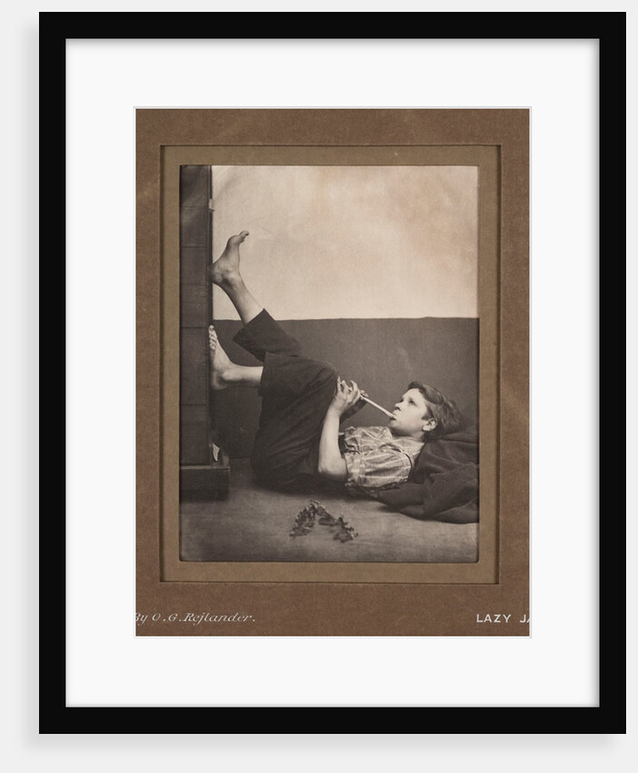 Lazy Jack by Oscar Gustav Rejlander