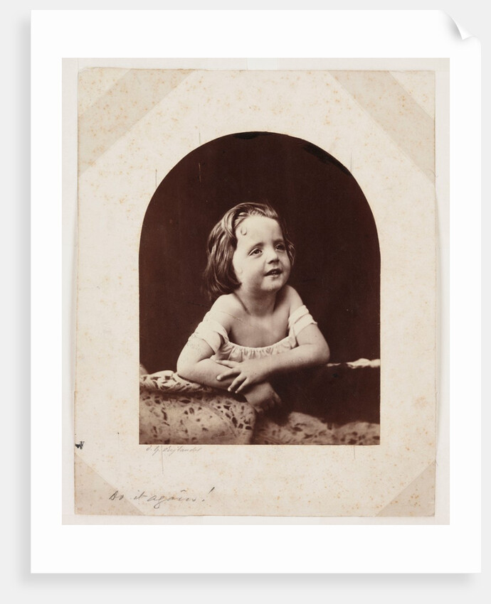 Do It Again (Child's Head) by Oscar Gustav Rejlander