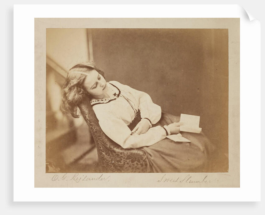 Sweet Slumber by Oscar Gustav Rejlander