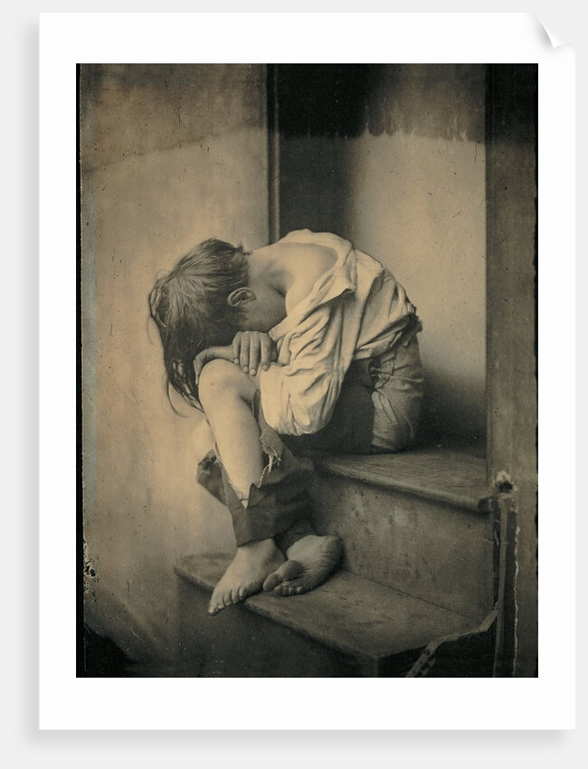 A Night Out Homeless by Oscar Gustav Rejlander