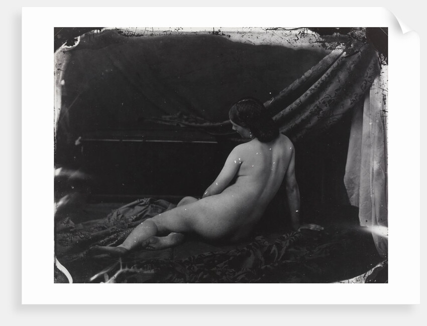 Reclining Female Nude by Dorsal