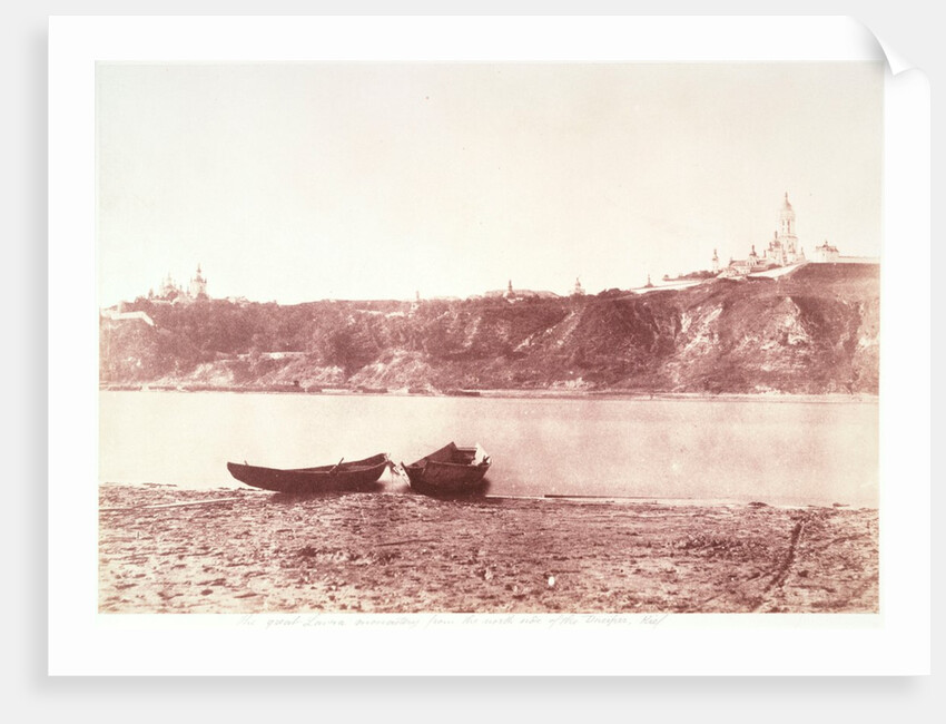 The Great Lavra Monastery from the North Side of the Dnieper by Roger Fenton