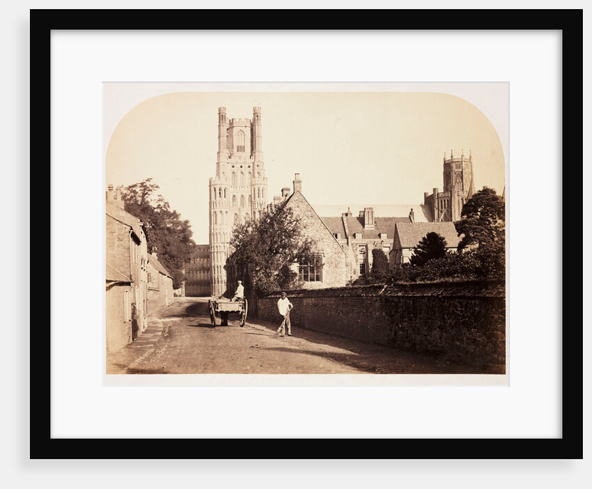 Ely Cathedral from the Grammar School by Roger Fenton