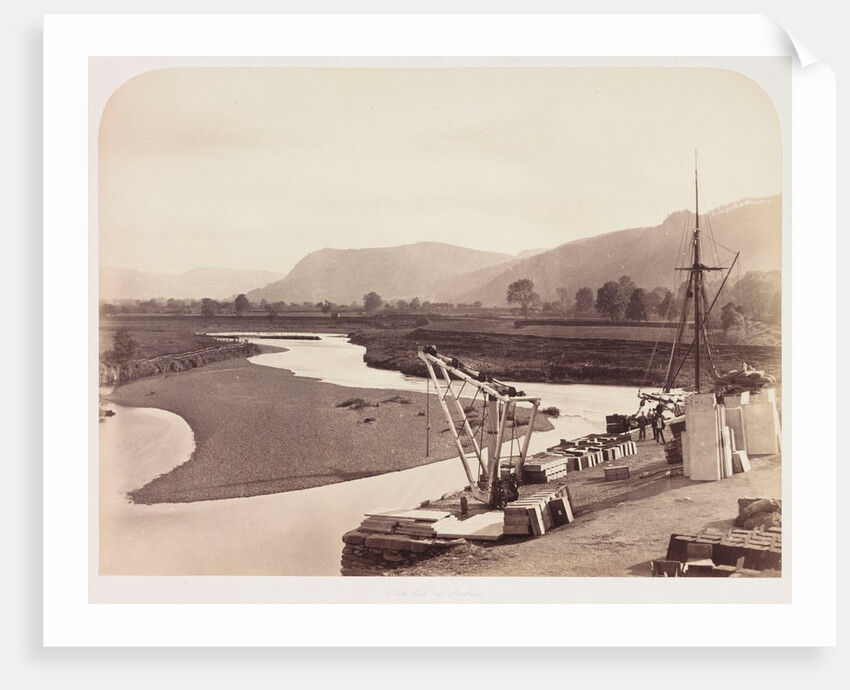 Slate Pier by Roger Fenton