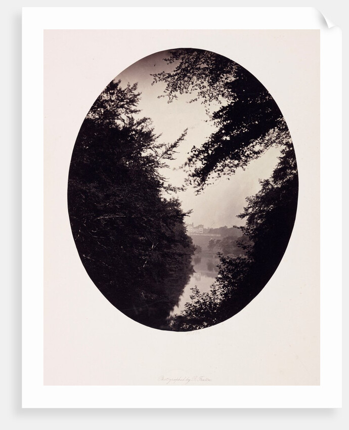 Harewood House from Across the Lake by Roger Fenton