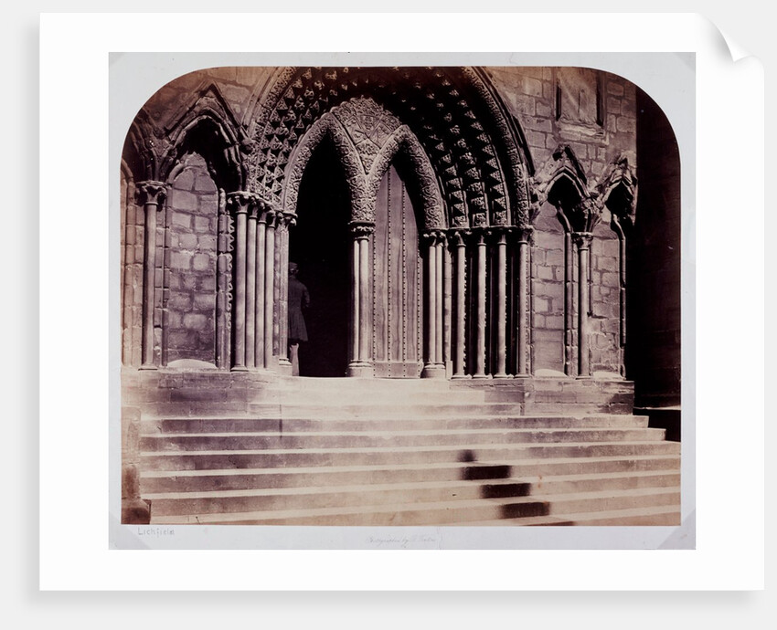 Lichfield Cathedral by Roger Fenton