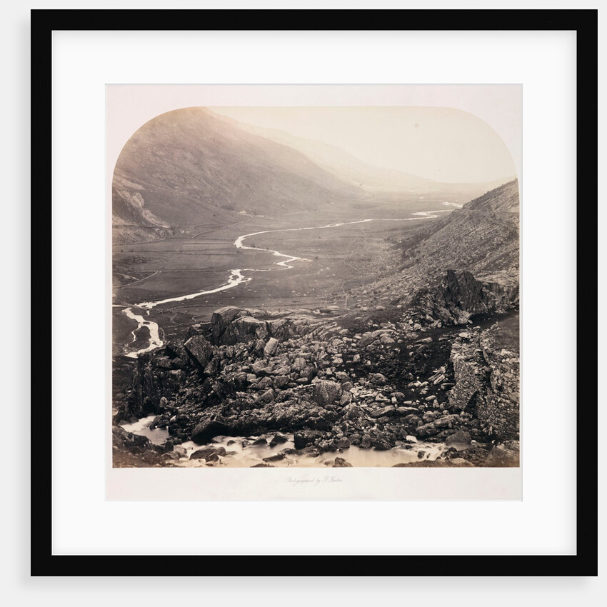 Nant Ffrancon Pass by Roger Fenton
