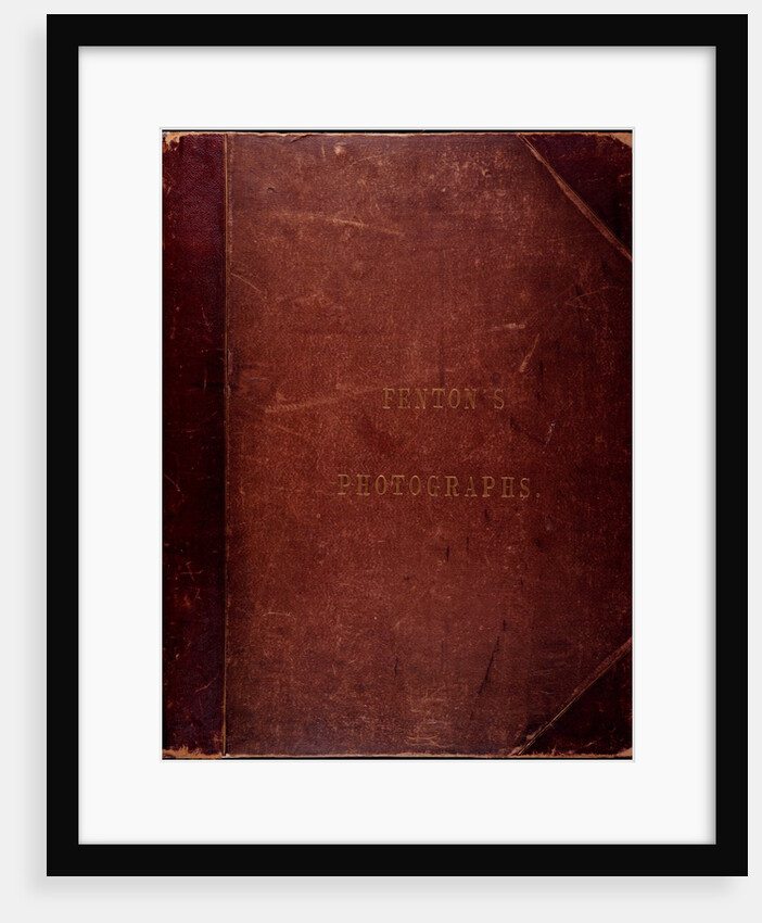 Book cover of Fenton's Photographs by Roger Fenton
