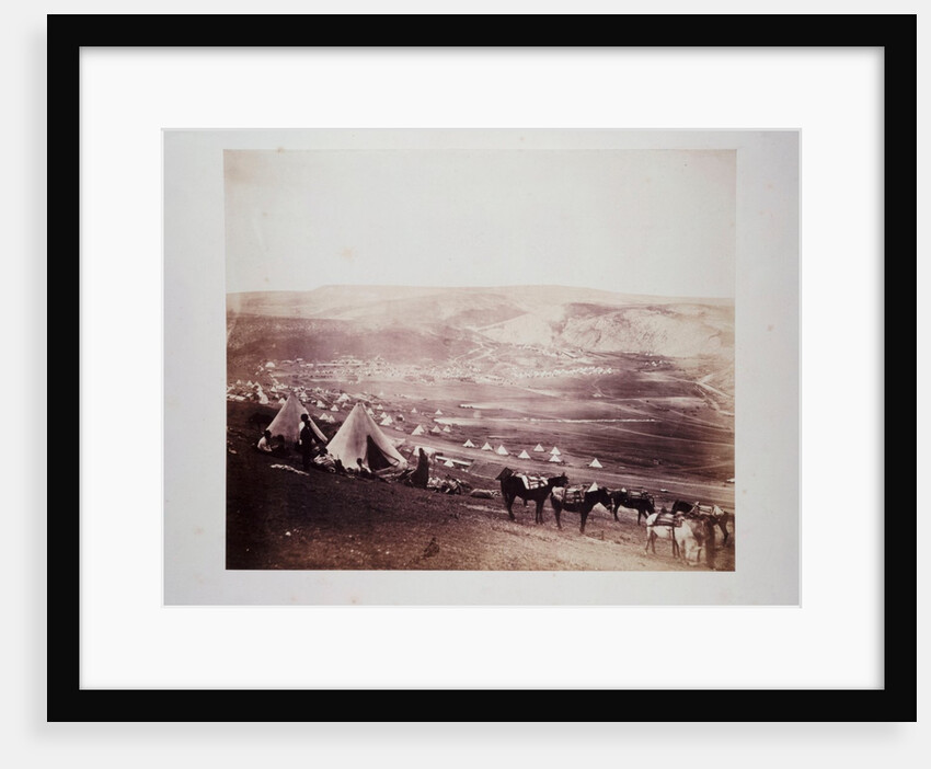 Cavalry Camp by Roger Fenton