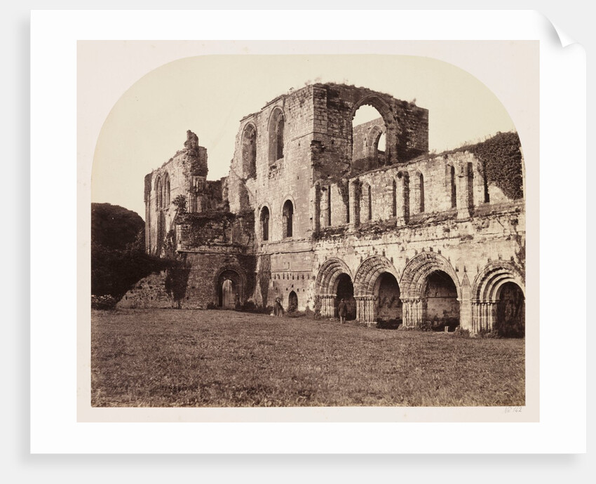 Furness Abbey from the South West by Roger Fenton