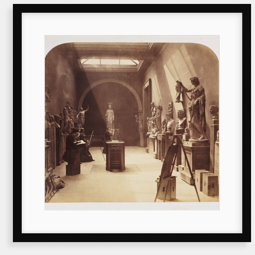 British Museum Gallery of Antiquities by Roger Fenton