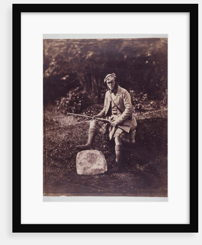 A Ghillie at Balmoral by Roger Fenton