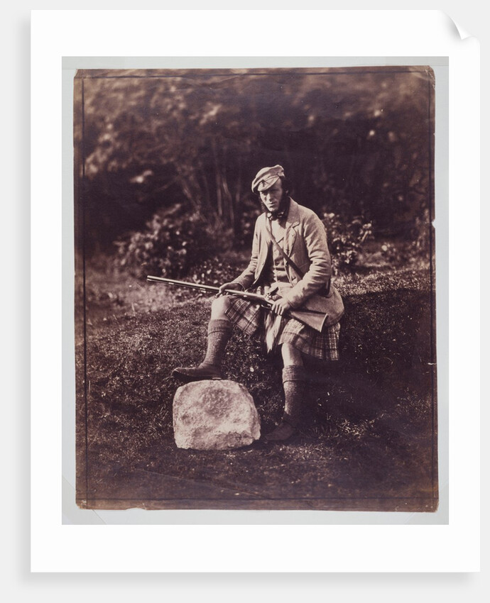 A Ghillie at Balmoral by Roger Fenton