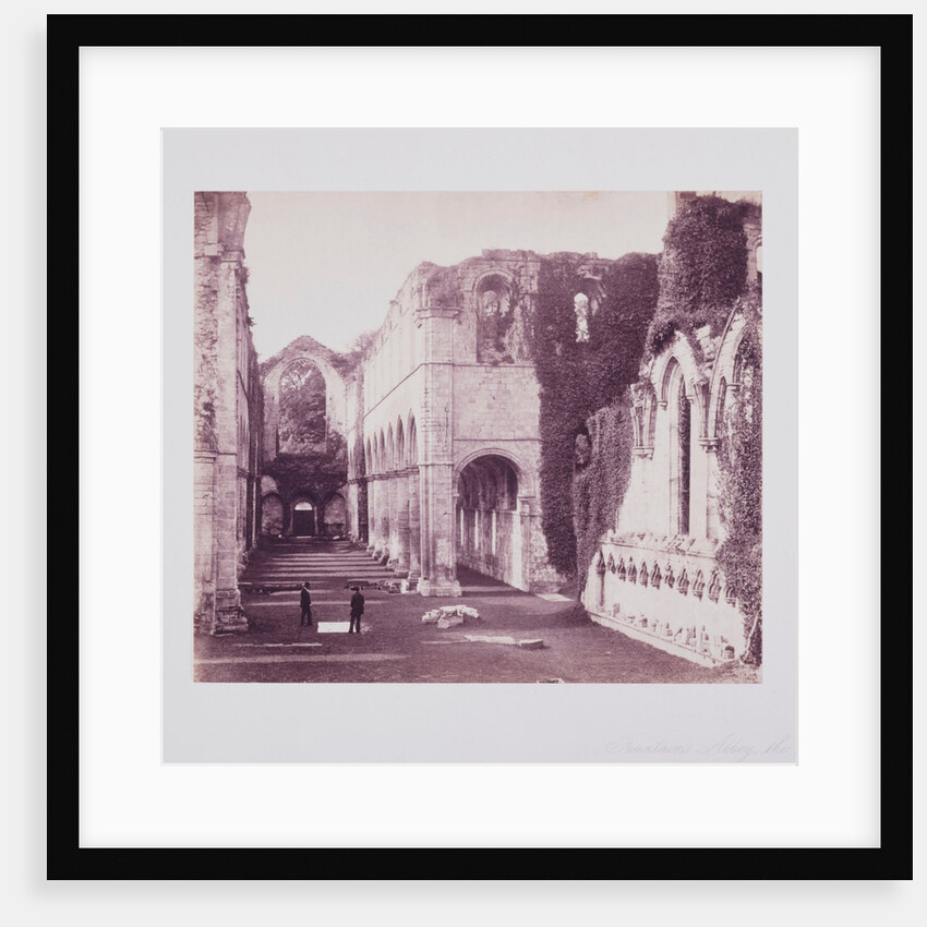 Fountains Abbey by Roger Fenton