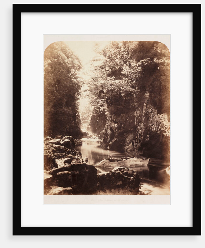 Fors Nevin on the Conway by Roger Fenton