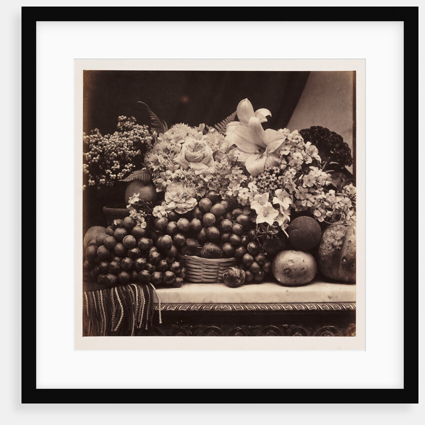 Flowers and Fruit by Roger Fenton