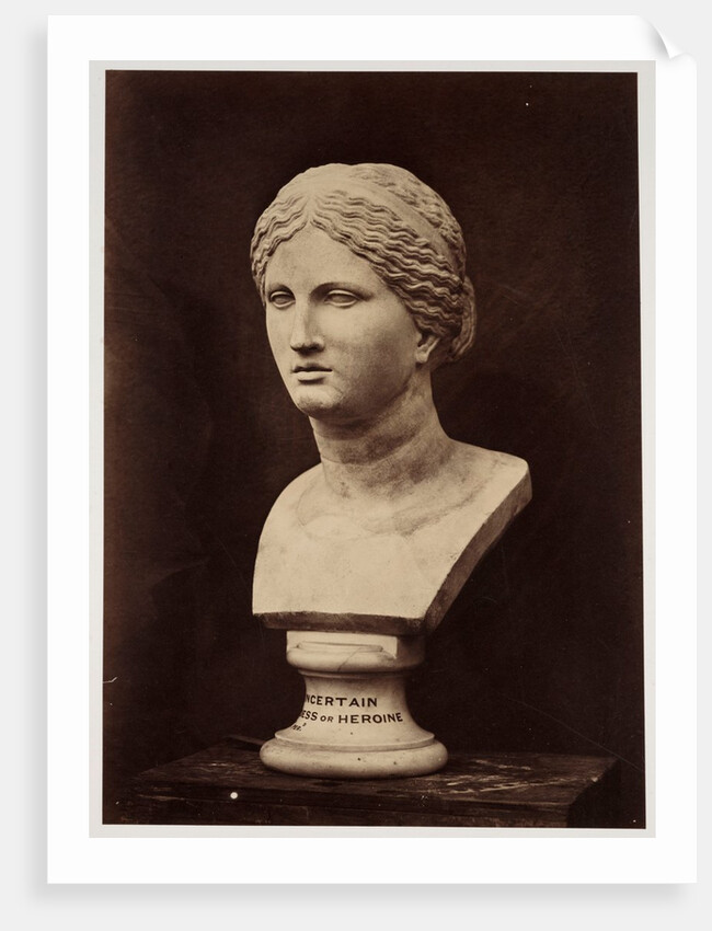 Uncertain Goddess or Heroine by Roger Fenton