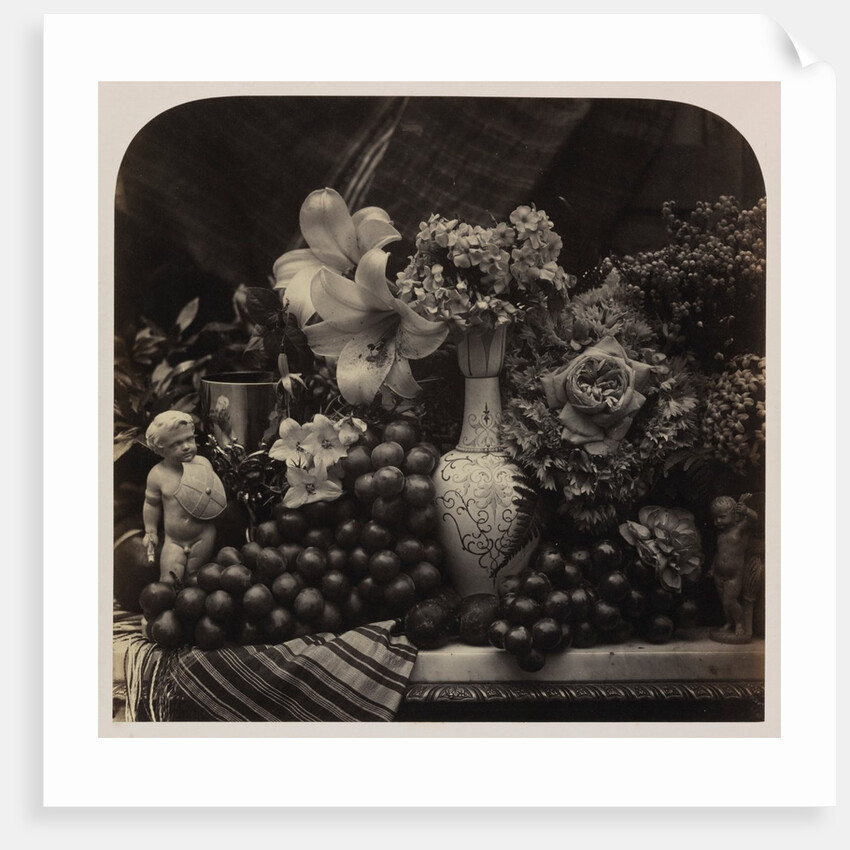 Still Life with Vase by Roger Fenton