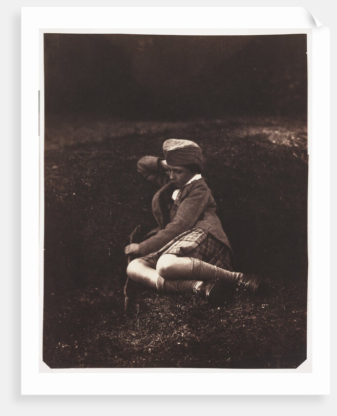 The young Prince Alfred by Roger Fenton