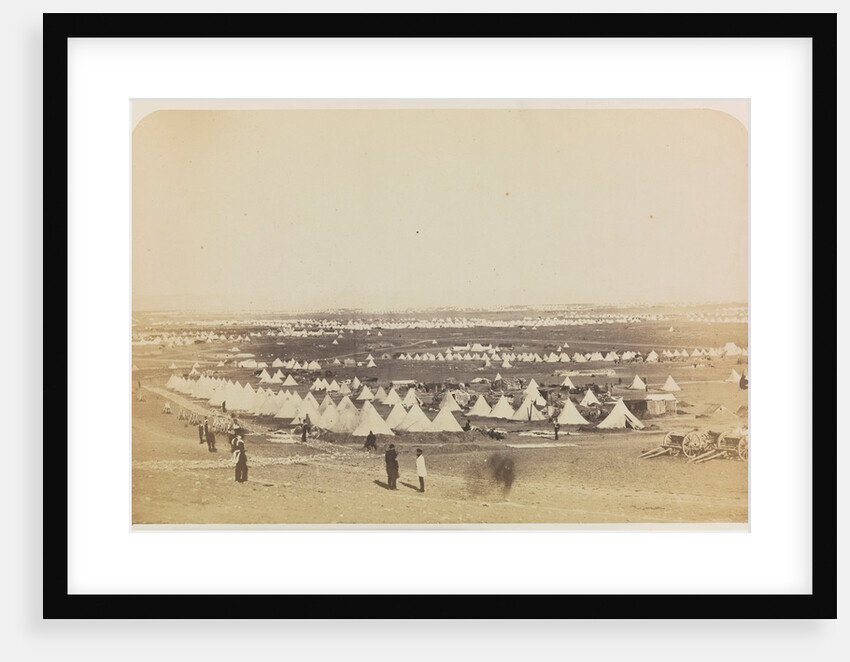 Camp at Sebastopol by Roger Fenton