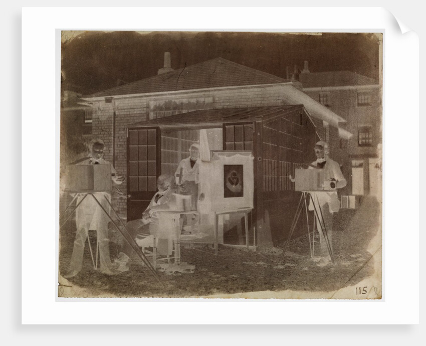 Reading Establishment (right hand side of panorama) by William Henry Fox Talbot