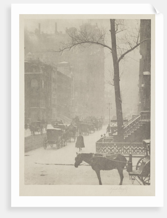 Winter - New York by Alfred Stieglitz