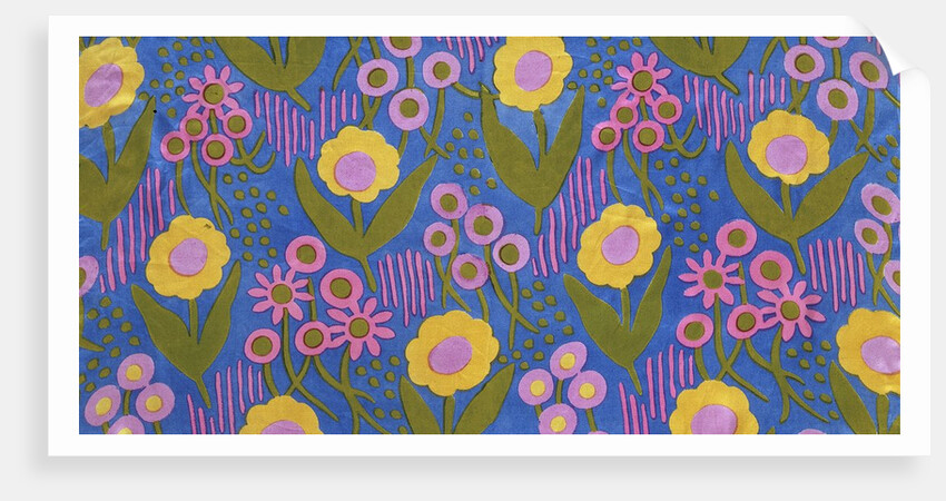 Dress fabric by Anonymous