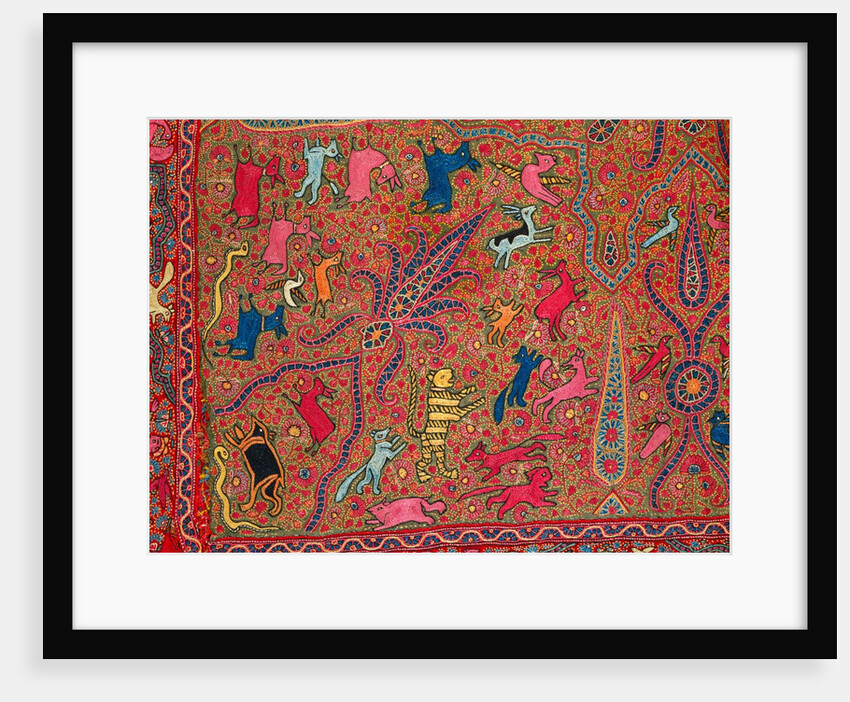 Shawl, detail by Anonymous