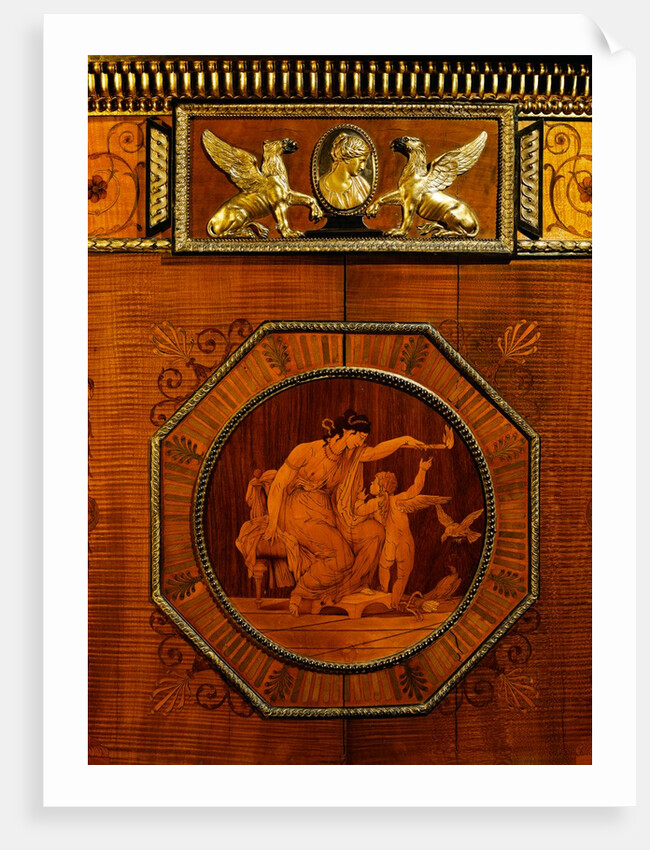 The Pier Glass and Commode, detail by Robert Adam