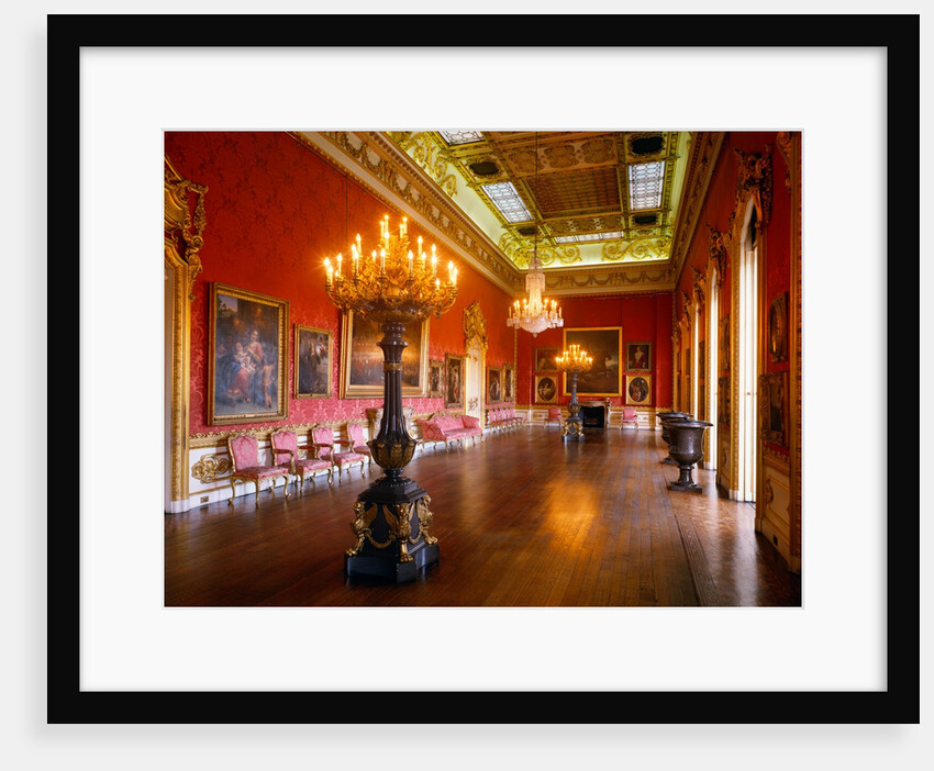 The Waterloo Gallery, Apsley House, designed by Benjamin Dean Wyatt. London, UK, 1967 by Benjamin Dean Wyatt